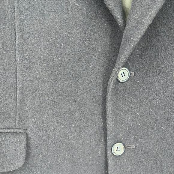 Vtg Y2K QBC Quarterback NFL Wool Mens Sz XL Blazer Preppy Ivy Retro Varsity 80s - Picture 3 of 11